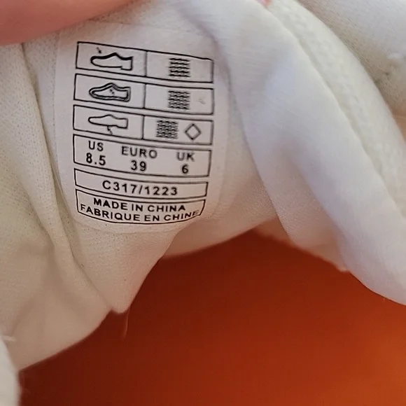 Rocket Dog Cheery White Sneakers  Sz 8.5 - Picture 4 of 12